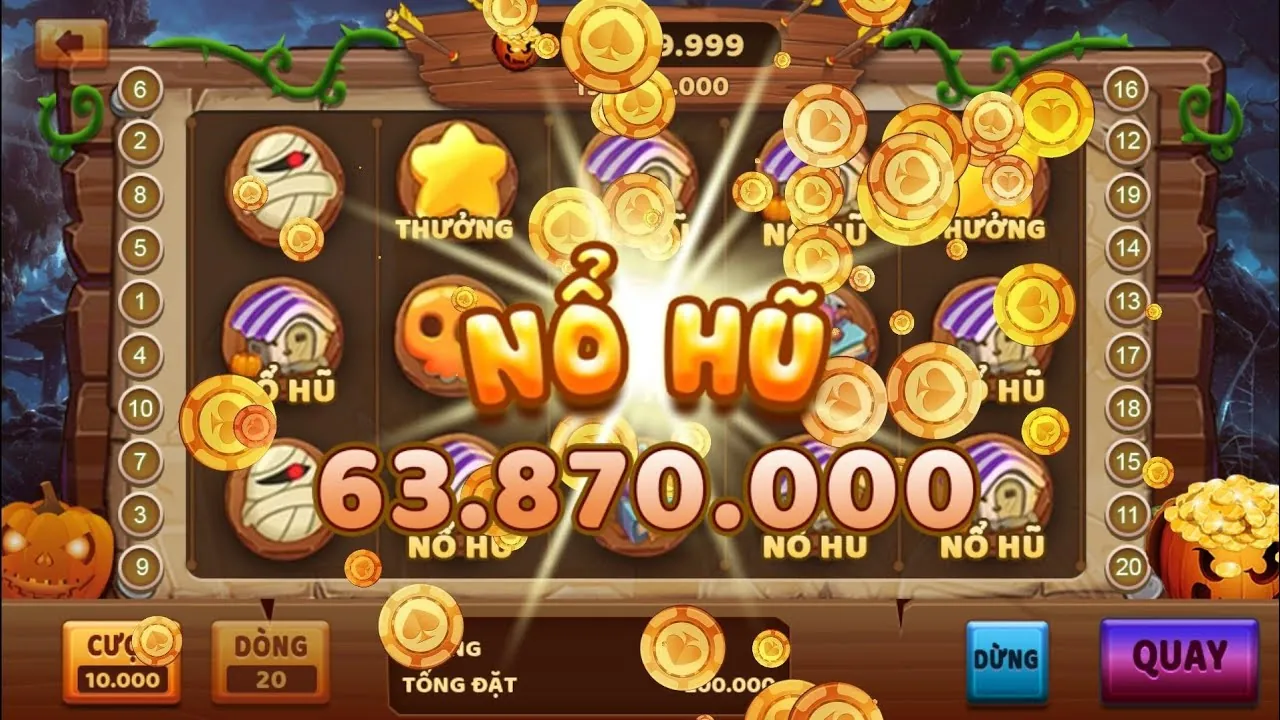 Cơ hội trúng jackpot lớn khi chơi nổ hũ trên 12bet Mobile