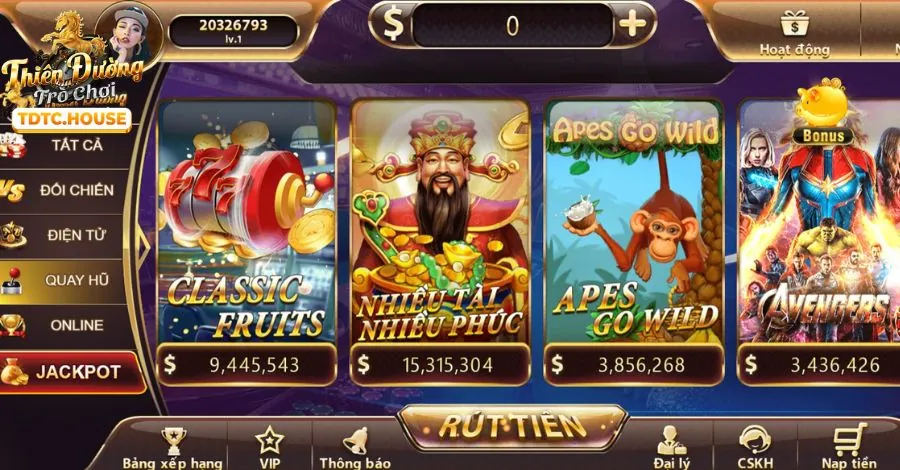 Hình ảnh máy slot game với biểu tượng tiền thưởng lớn, đại diện cho slot game tại 12bet Mobile.